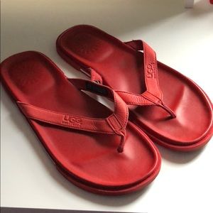 Ugg men’s Bennison leather sandals size 12